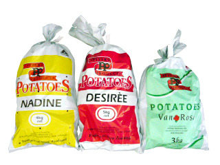 Nadine, Desiree and Van Rosa Potatoes by Pyper's Produce