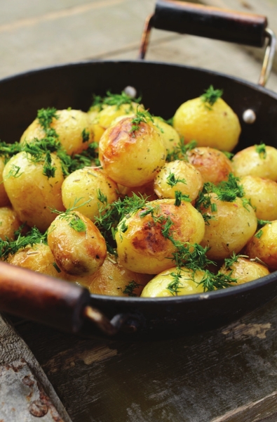 Roasted New Potatoes with Thyme