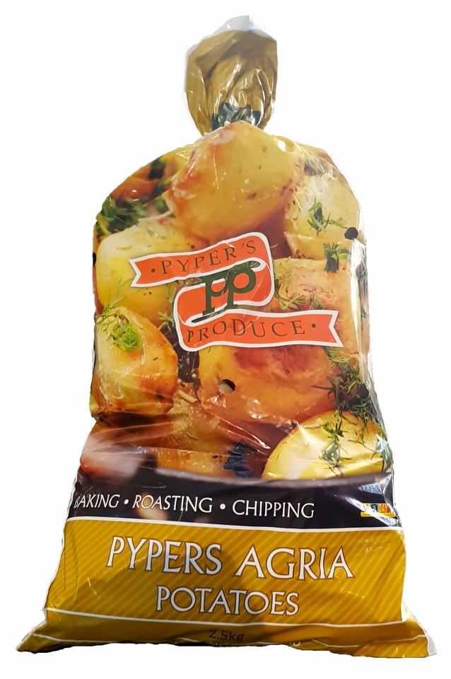 Pypers Agria Potatoes 2.5kg